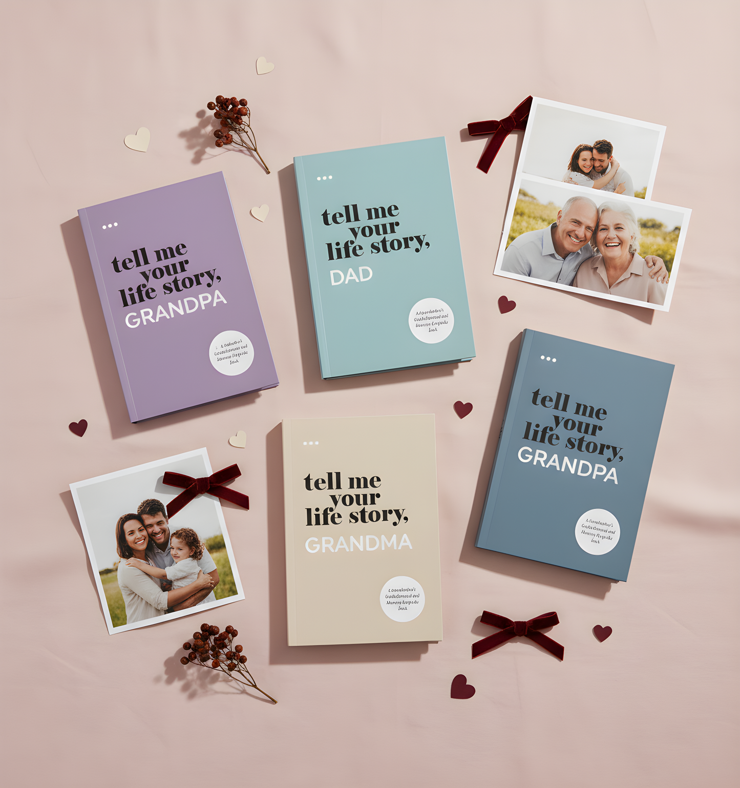 Tell Me Your Life Story™ – Guided Memory Journal for Loved Ones